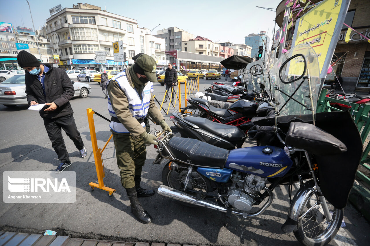 طرح تشدید برخورد با تخلفات موتورسیکلت سواران در پایتخت