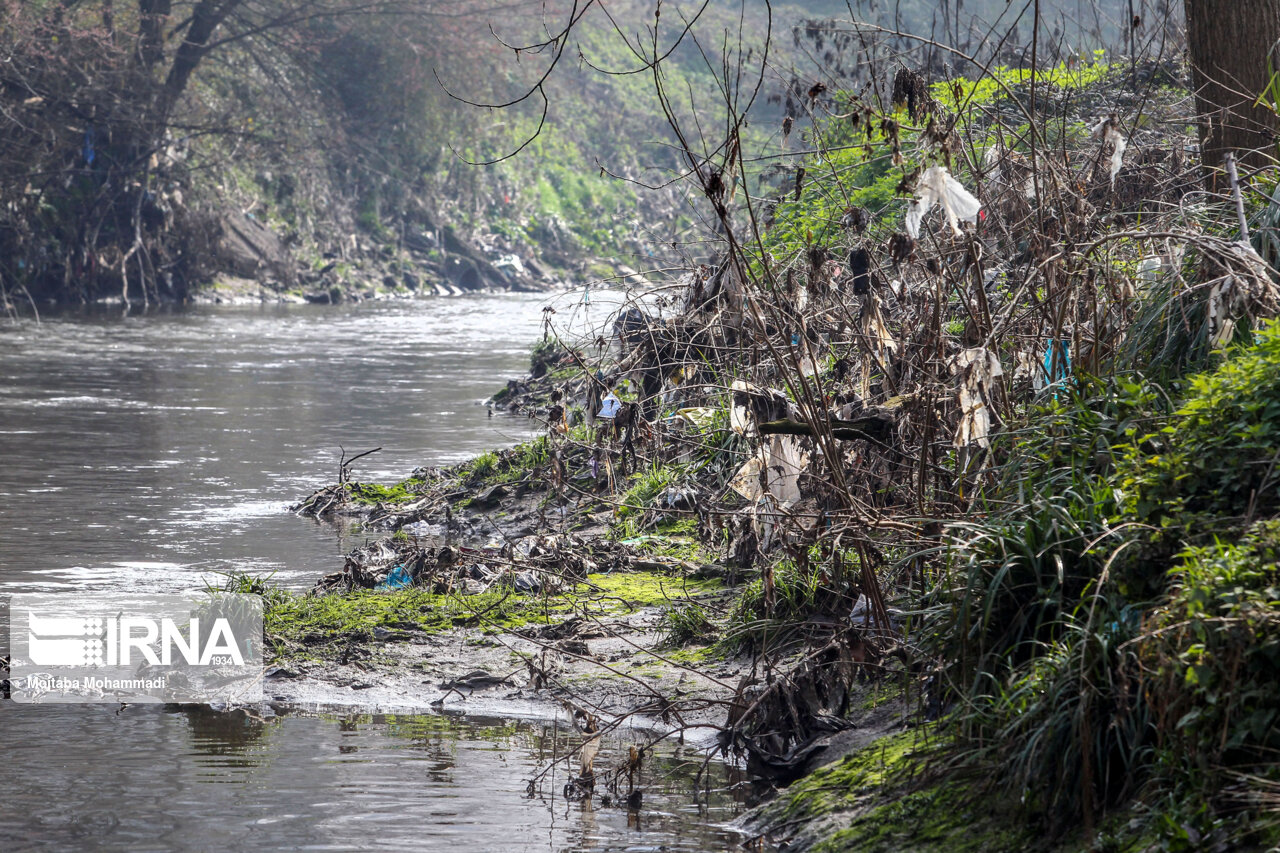 رودخانه‌ها، محل پنهان‌سازی زباله در مازندران