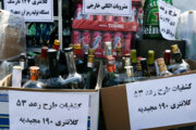 کشف ۶۸ هزار بطری نوشیدنی الکلی در تهران/ شوهر طلادزد در دام پلیس