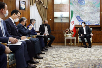 دیدار معاون نخست وزیر قزاقستان و هیات همراه با معاون اول رییس جمهور