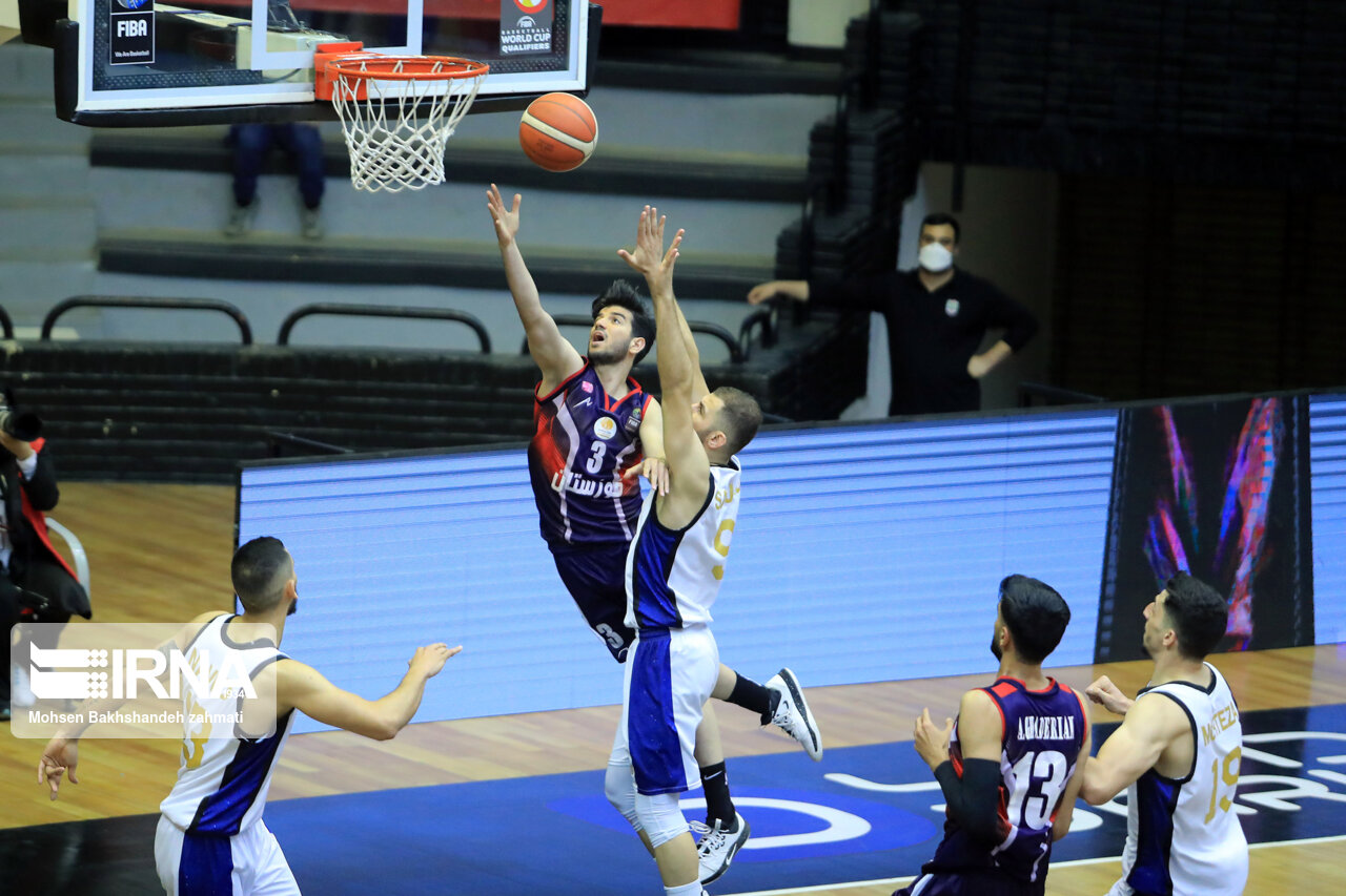 برتری ذوب‌آهن و مهرام در لیگ برتر بسکتبال