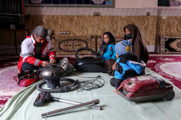 اردوی جهادی روستای حسن آباد در خراسان شمالی