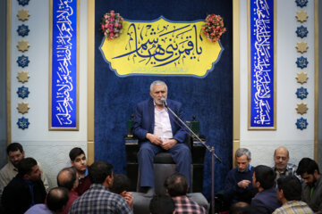 حاج منصور ارضی مداح اهل بیت در جشن شعبانیه در مسجد ارک تهران