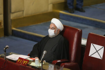 حجت الاسلام «حسن روحانی» در نهمین اجلاسیه پنجمین دوره مجلس خبرگان رهبری