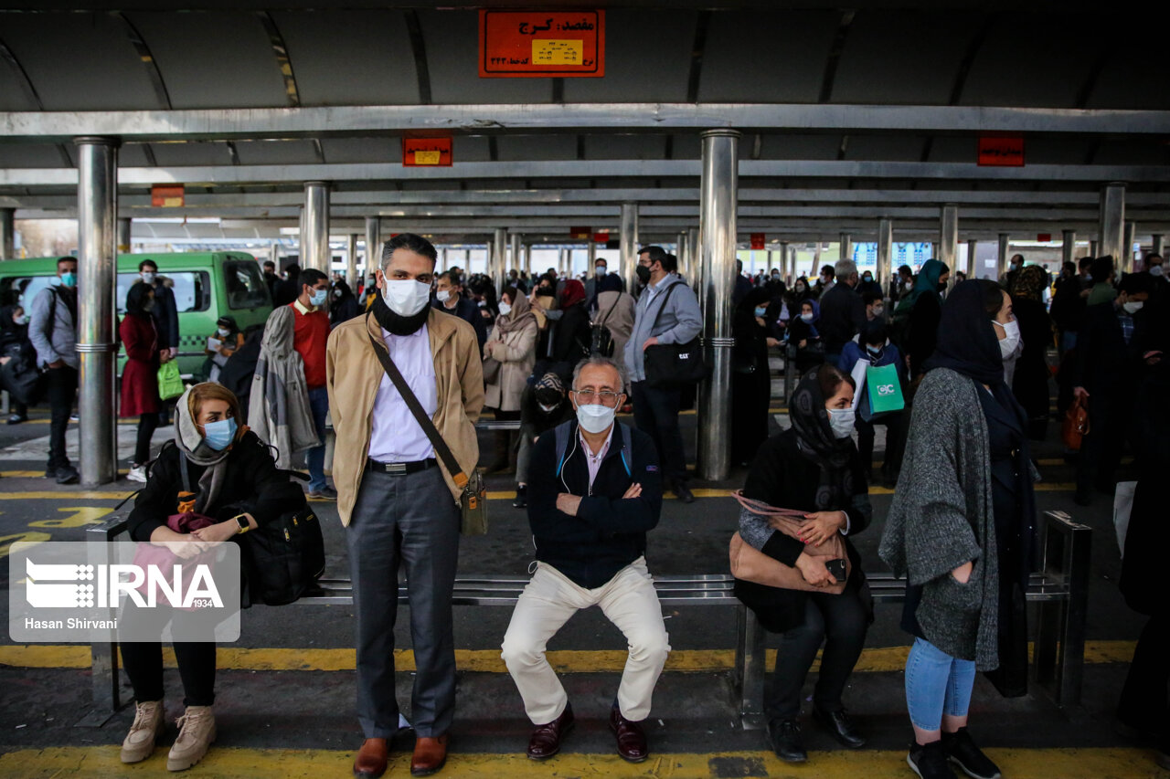 تهران، ترافیک و مسافران سرگردان!