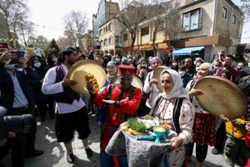 Hamedán celebra una ceremonia conmemorativa sobre el Noruz