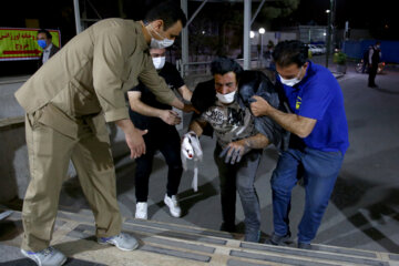 ۷ نفر در حوادث چهارشنبه سوری میاندوآب مصدوم شدند