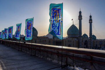 مسجد مقدس جمکران در شب نیمه شعبان