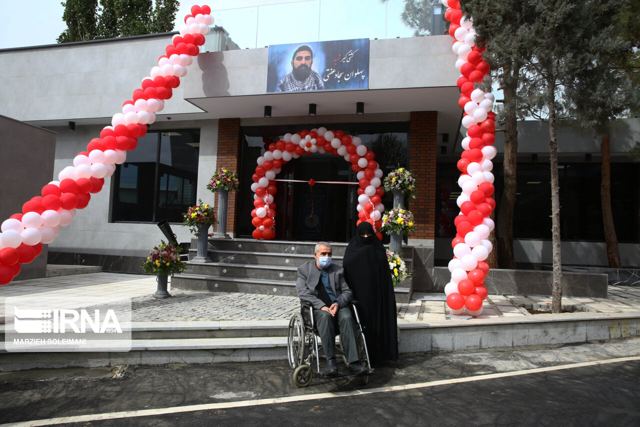 افتتاح مجتمع رفاهی کشتی گیر شهید سجاد عفتی