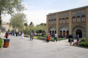 درِ ورودی کوچه «تکیه دولت» کاخ گلستان بازگشایی شد
