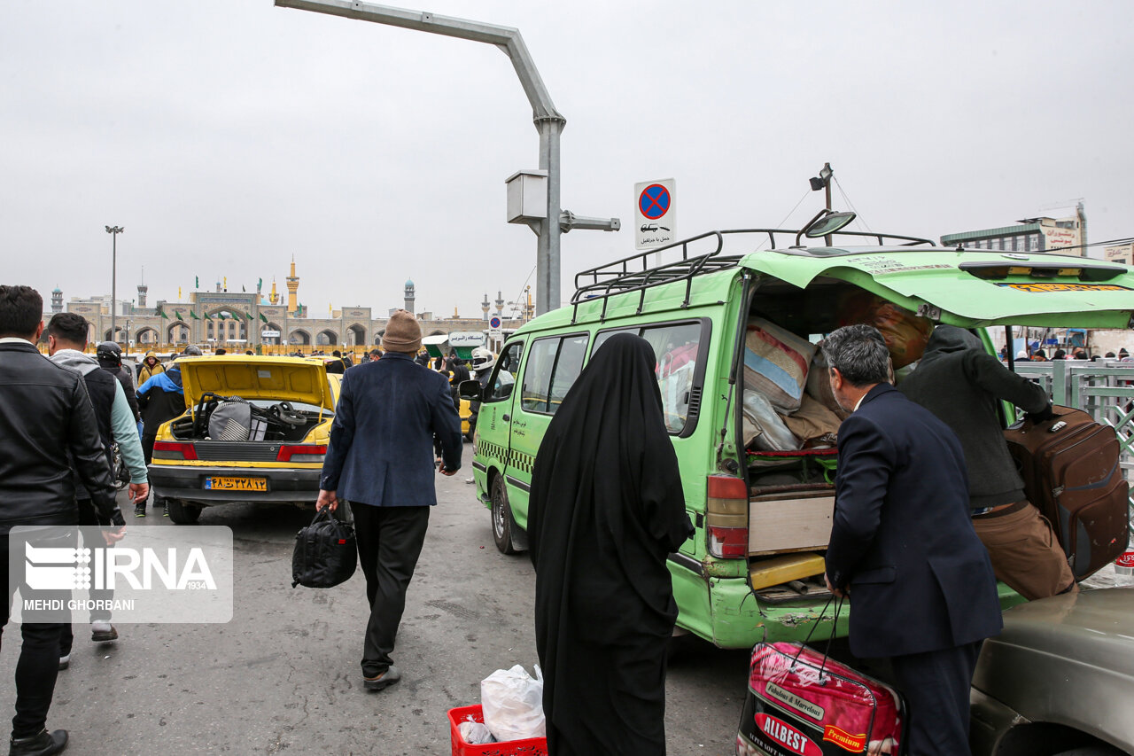 ۱۵ درصد مسافران بیش از یک هفته در خراسان رضوی می‌مانند