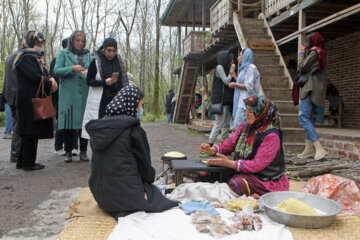 گردشگران نوروزی در موزه میراث روستایی گیلان‎‎‎