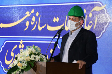 سخنرانی احمد وحیدی وزیر کشور در مراسم آغاز عملیات ساخت و تجهیز ایستگاه‌های فاز اول خط سوم قطار شهری مشهد