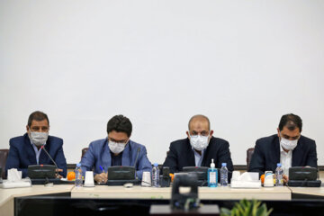 حضور احمد وحیدی وزیر کشور در جلسه بررسی مشکلات شهری مشهد