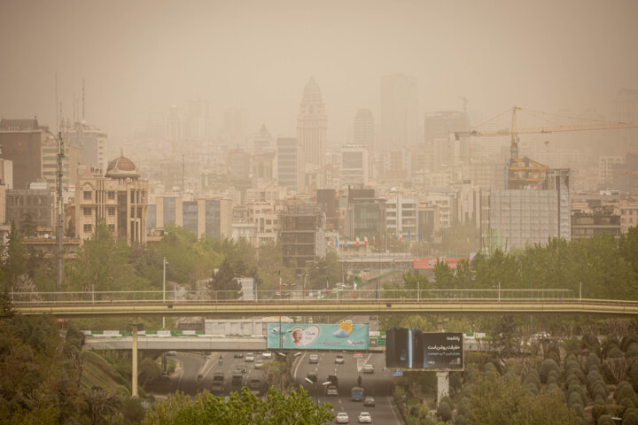 گردوخاک پدیده غالب در کشور و لزوم اجتناب از تردد غیرضروری