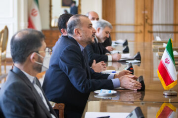 
Rencontre à Téhéran entre le ministre iranien des Affaires étrangères et son homologue irakien 
