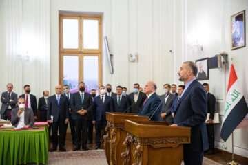 
Rencontre à Téhéran entre le ministre iranien des Affaires étrangères et son homologue irakien 
