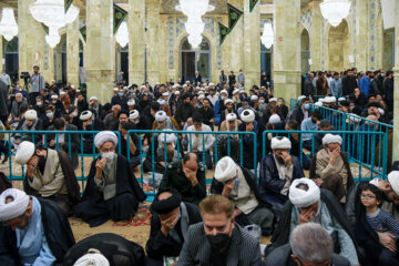 مراسم بزرگداشت  همسر آیت‌الله جوادی آملی