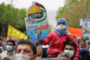 مبدا شروع راهپیمایی روز قدس در مشهد میدان ۱۵ خرداد اعلام شد