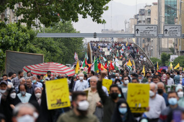 Journée mondiale de Qods : grande marche pour la Palestine commence en Iran