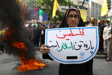 راهپیمایی روز قدس در تهران