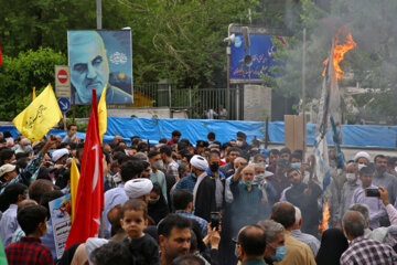 راهپیمایی روز قدس در تهران