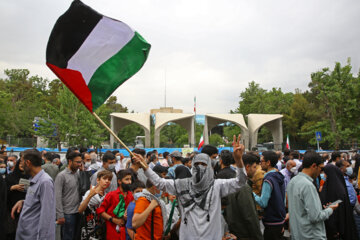 راهپیمایی روز قدس در تهران