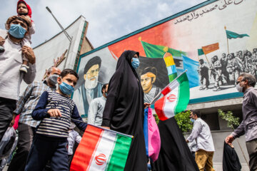 راهپیمایی روز قدس در تهران