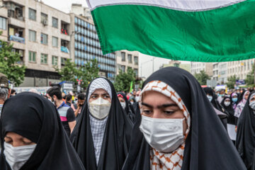 راهپیمایی روز قدس در تهران