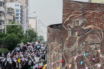 راهپیمایی روز قدس در تهران