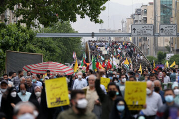 راهپیمایی روز قدس در تهران