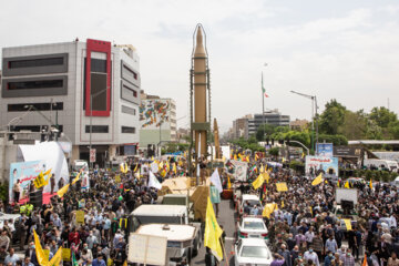 راهپیمایی روز قدس در تهران