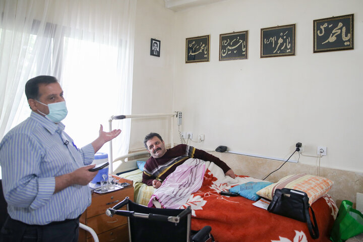 آسایشگاه جانبازان قطع نخاع؛ در رهگذر دلانگیز ازجانگذشتگان+ فیلم