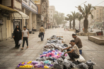 اهواز؛ محو در گرد و خاک