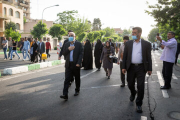 حضور سردار «حسین سلامی» فرمانده کل سپاه پاسداران در نماز عید فطر 