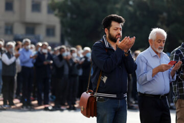 اقامه نماز عید فطر در میدان شهید طهرانی مقدم