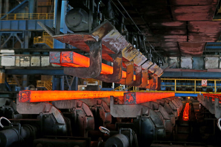 تولید ۵۳ میلیون تن فولاد خام و محصولات فولادی در سال ۱۴۰۰