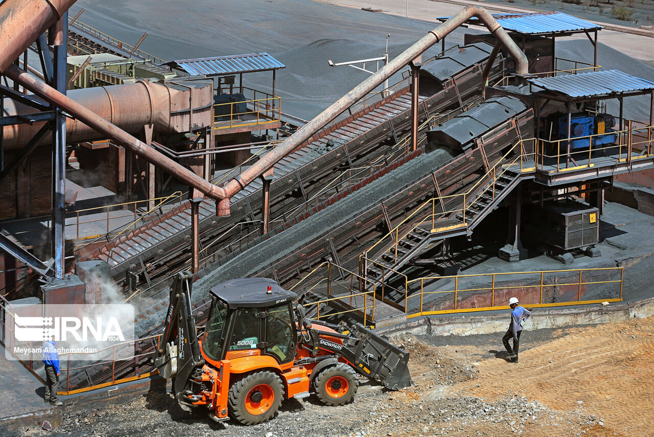 رکورد تولید کنسانتره سنگ آهن در خواف به ثبت رسید