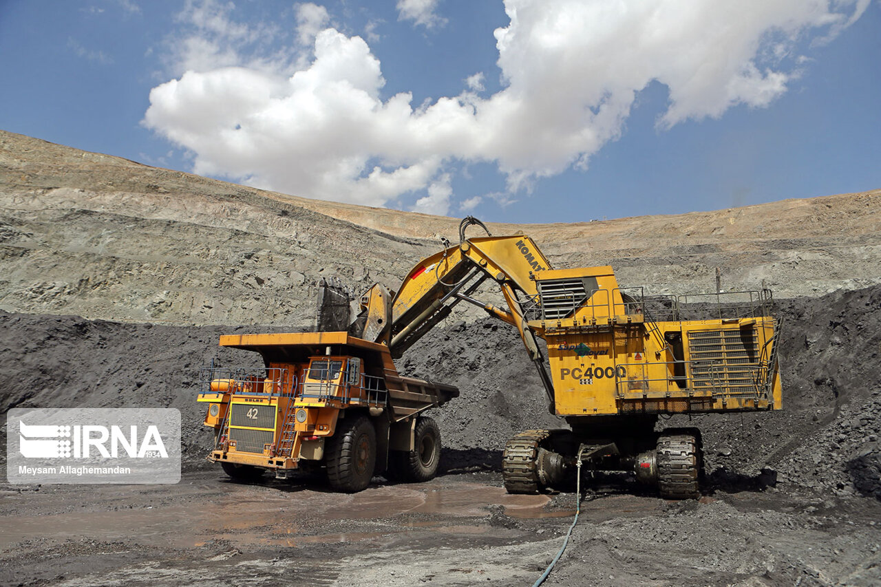 استخراج سنگ آهن در مجتمع سنگان خواف ۶۳ درصد افزایش یافت