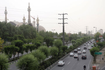 گرد و غبار در آسمان تهران