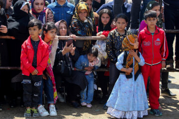 El festival cultural y deportivo de nómadas en el noroeste de Irán 