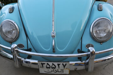 
Un rassemblement de vieilles Volkswagen à Chiraz
