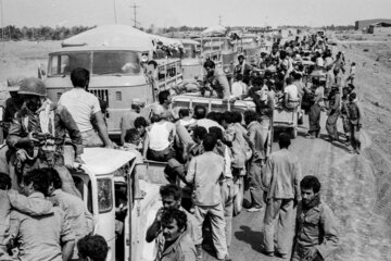 La liberación de la ciudad iraní de Joramshahr de manos del régimen agresor baasista en 1982