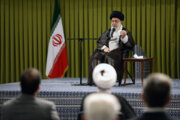Devrim Lideri Ayetullah Ali Hamanei'nin İslami Şura Meclisi milletvekillerini kabulü