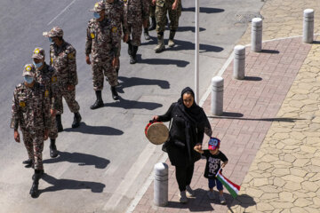 تشییع پیکر شهید «احسان قدبیگی»