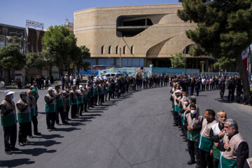 تشییع پیکر شهید «احسان قدبیگی»