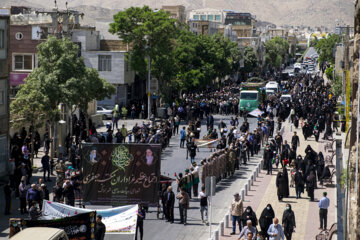 تشییع پیکر شهید «احسان قدبیگی»