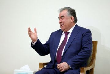Devrim Lideri Ayetullah Ali Hamanei'nin Tacikistan Cumhurbaşkanı İmamali Rahman'ı kabulü