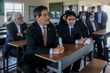 
L’ambassadeur de Japon à Téhéran en visite à la réserve naturelle de Selké dans le nord de l'Iran
v