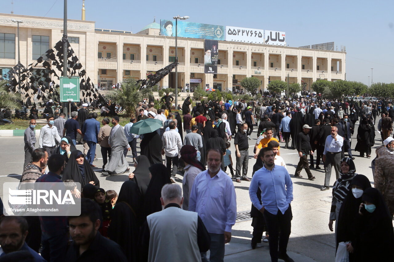 مراسم سالگرد ارتحال امام (ره) در امنیت، آرامش و انضباط برگزار شد